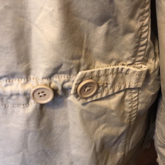 J. Crew Tan Utility Jacket. Size 8 - Picture 9 of 15